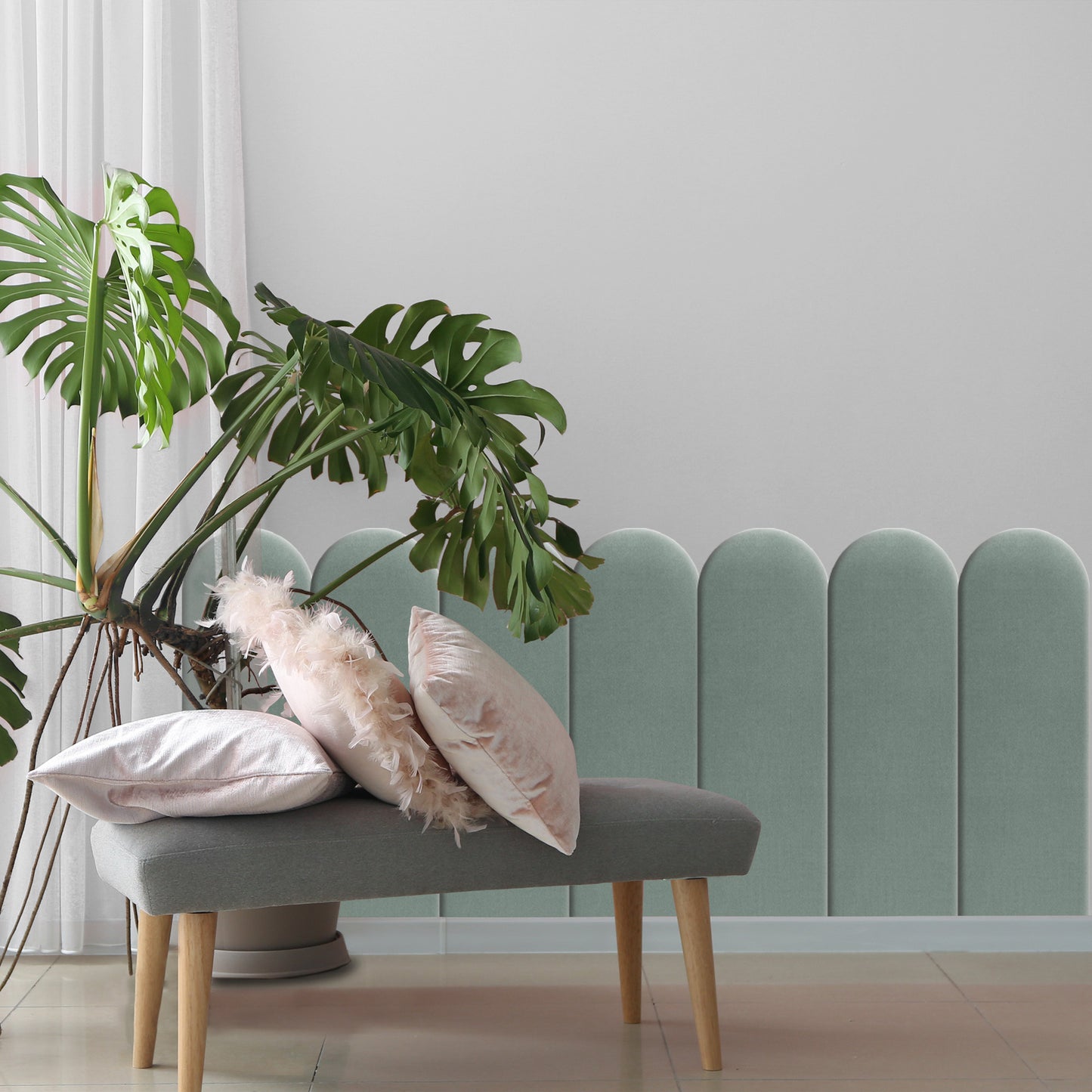 Upholstered Panel Mint 20cm