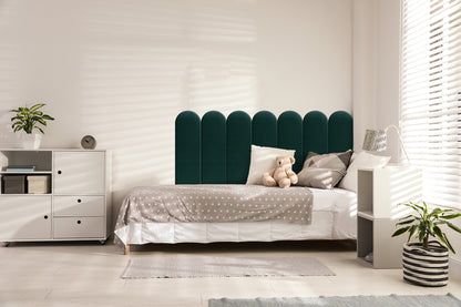 Upholstered Panel Turquoise 20cm