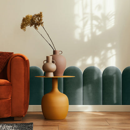 Upholstered Panel Turquoise 30cm