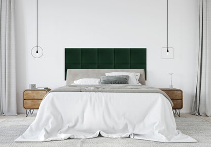 Upholstered Panel Bottle Green