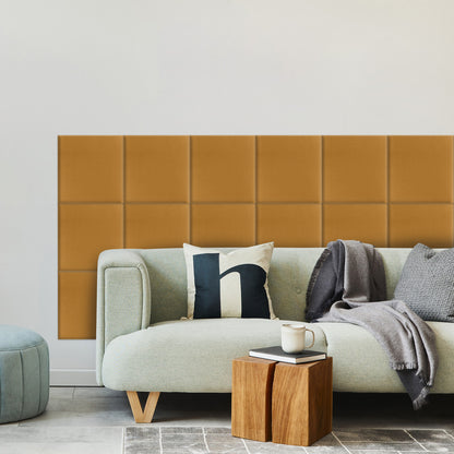 Upholstered Panel Yellow