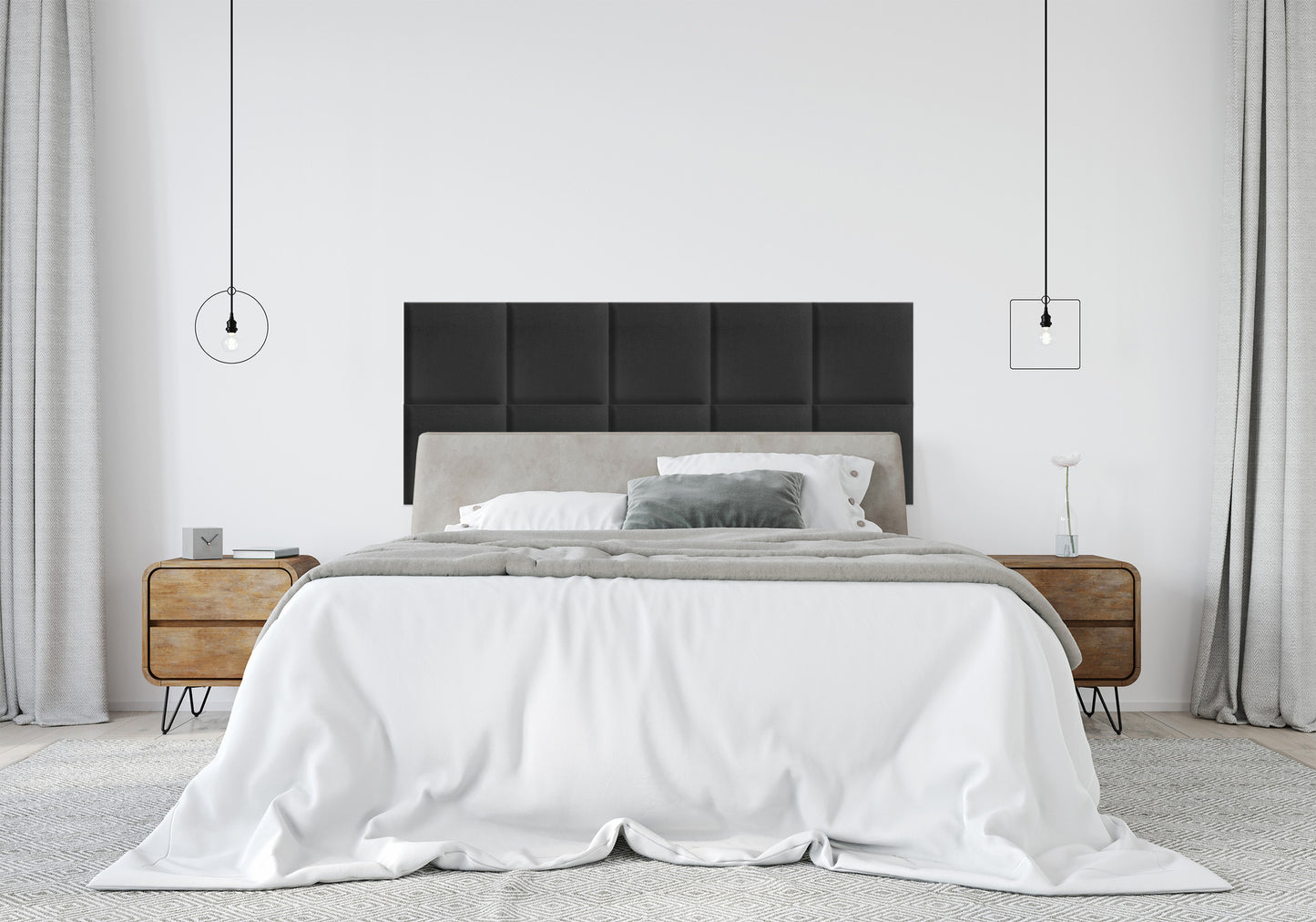 Upholstered Panel Graphite