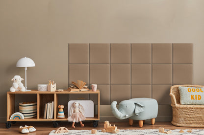 Upholstered Panel Beige