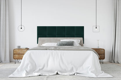 Upholstered Panel Turquoise