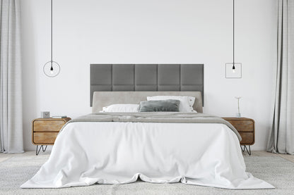 Upholstered Panel Light Grey