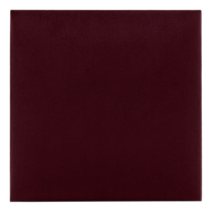 Upholstered Panel Maroon
