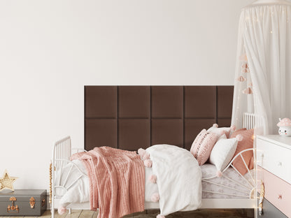 Upholstered Panel Brown