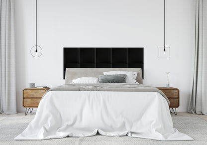 Upholstered Panel Black