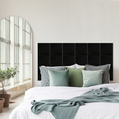 Upholstered Panel Black