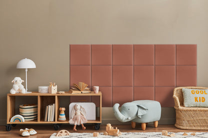 Upholstered Panel Dirty Pink
