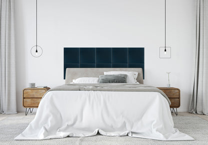 Upholstered Panel Navy Blue
