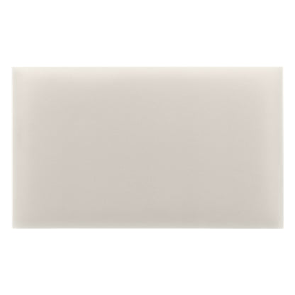Upholstered Panel Eco Leather Creamy