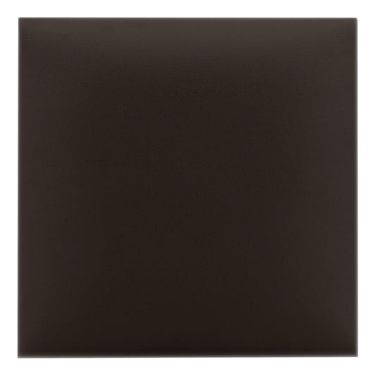 Upholstered Panel Eco Leather Brown