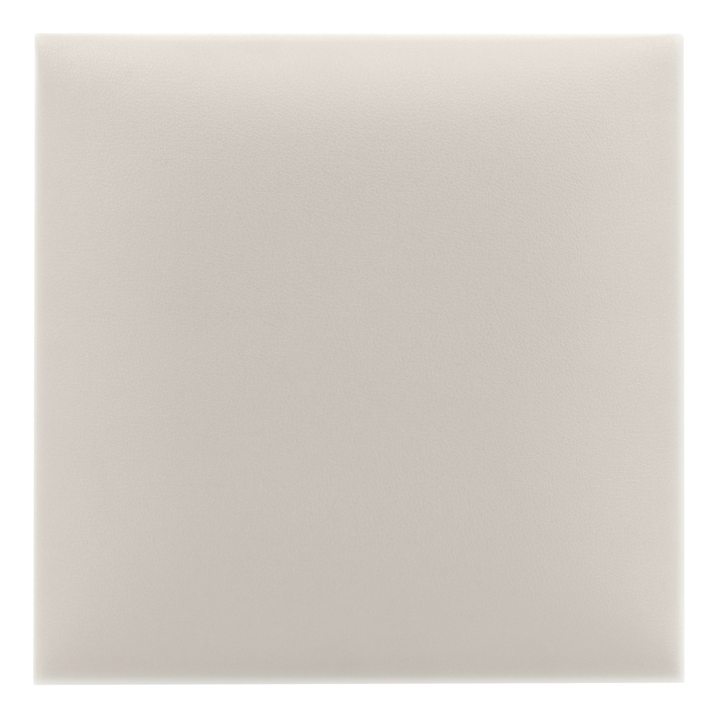 Upholstered Panel Eco Leather Creamy