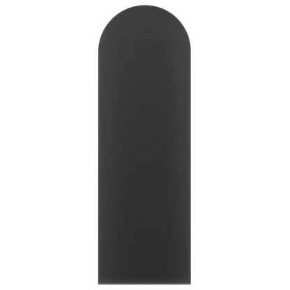 Upholstered Panel Eco Leather Graphite 20cm