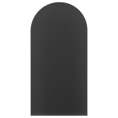 Upholstered Panel Eco Leather Graphite 30cm