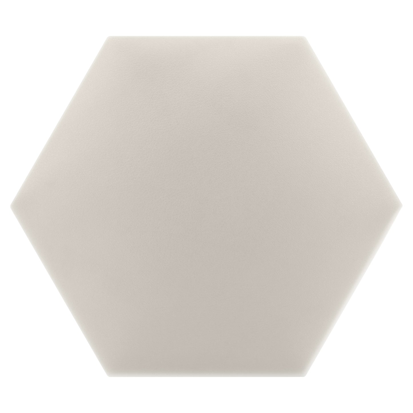 Upholstered Panel Eco Leather Creamy