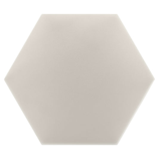 Upholstered Panel Eco Leather Creamy
