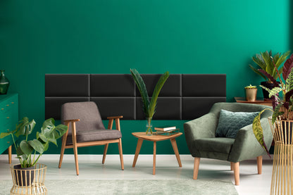 Upholstered Panel Black