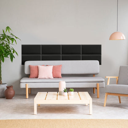 Upholstered Panel Black