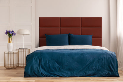 Upholstered Panel Maroon