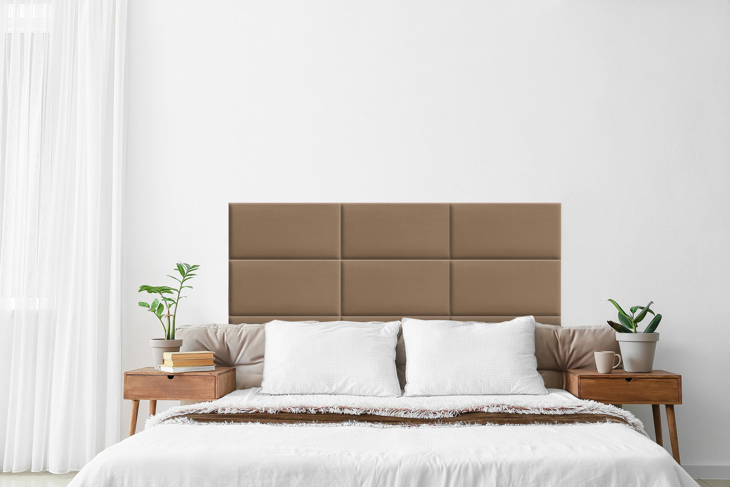 Upholstered Panel Beige