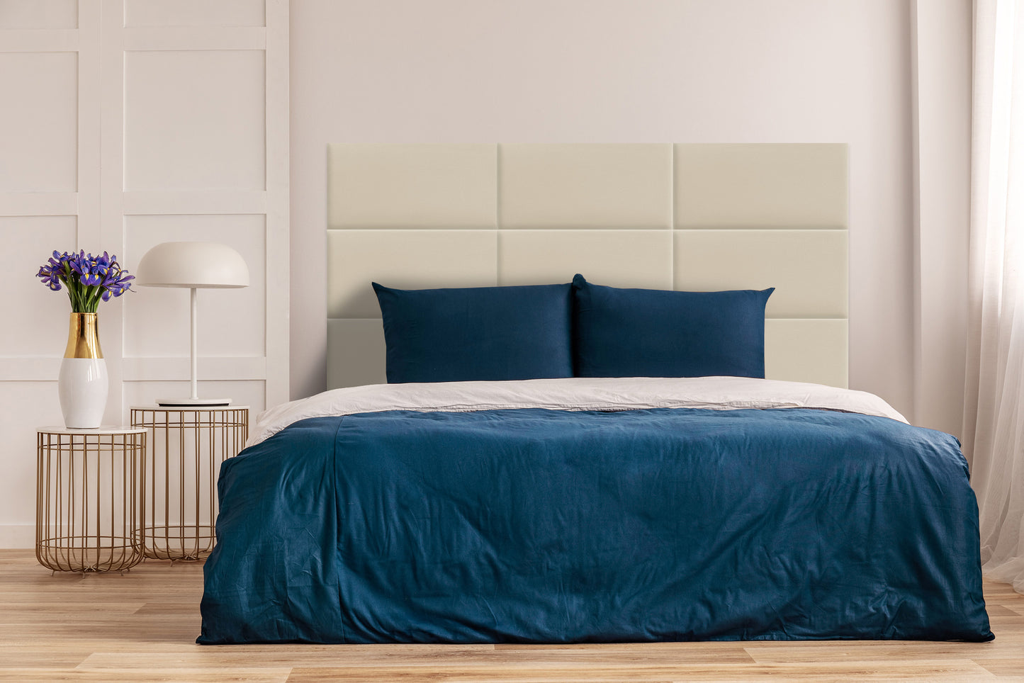 Upholstered Panel Creamy