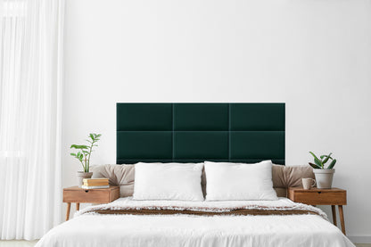 Upholstered Panel Turquoise