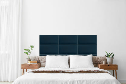 Upholstered Panel Navy Blue