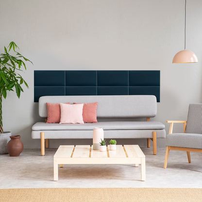 Upholstered Panel Navy Blue
