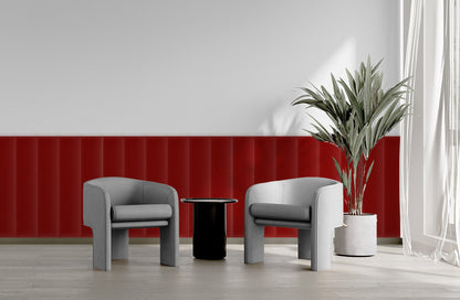 Upholstered Panel Magic Velvet Red