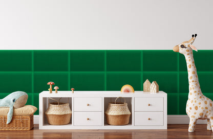 Upholstered Panel Magic Velvet Green