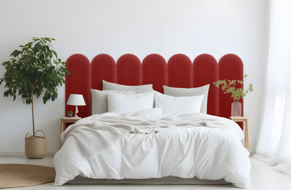 Upholstered Panel Magic Velvet Red 20cm
