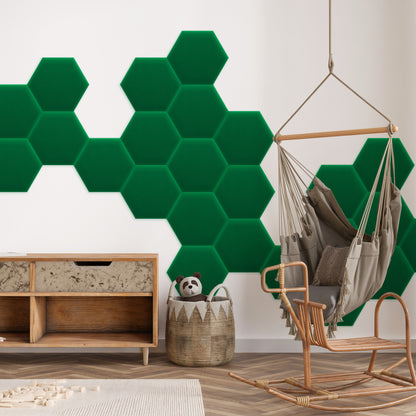 Upholstered Panel Magic Velvet Green