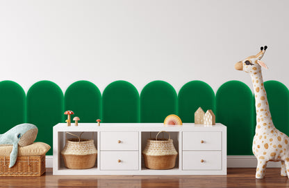 Upholstered Panel Magic Velvet Green 30cm