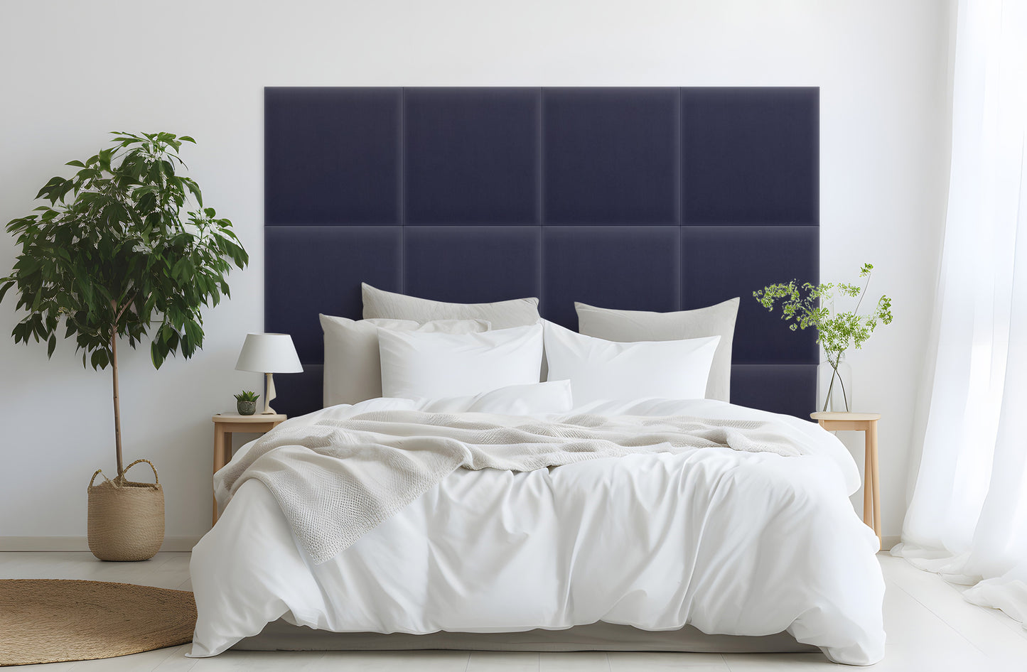 Upholstered Panel Magic Velvet Lavender