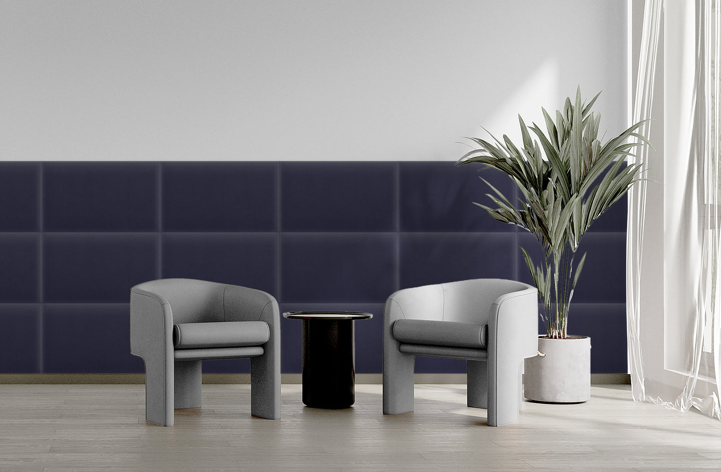 Upholstered Panel Magic Velvet Lavender