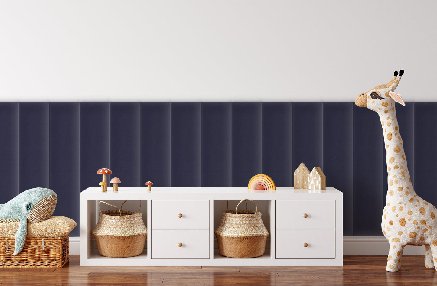 Upholstered Panel Magic Velvet Lavender