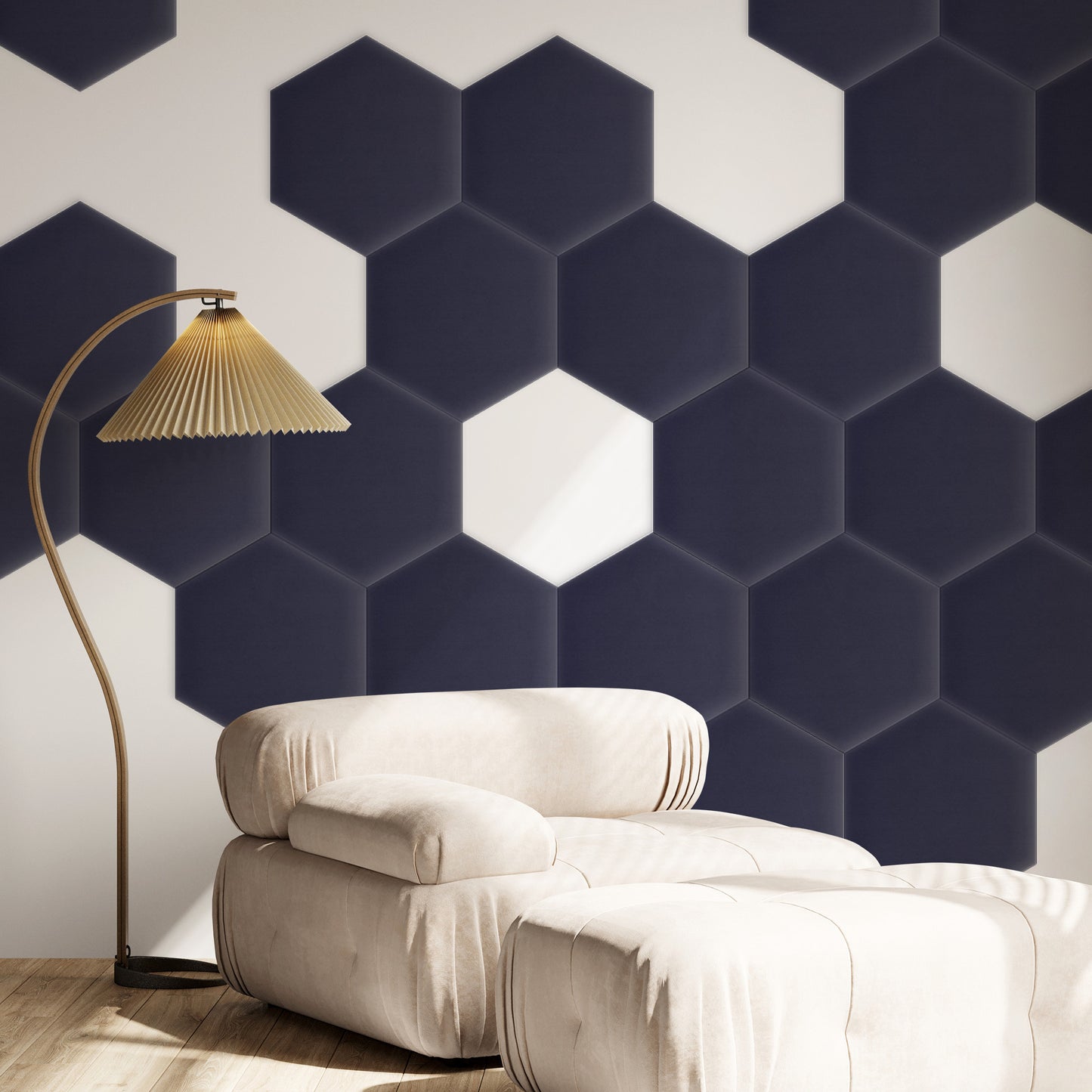 Upholstered Panel Magic Velvet Lavender