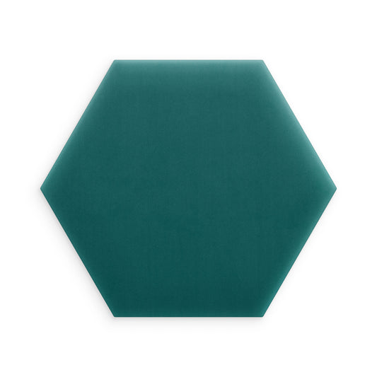 Upholstered Panel Magic Velvet Turquoise