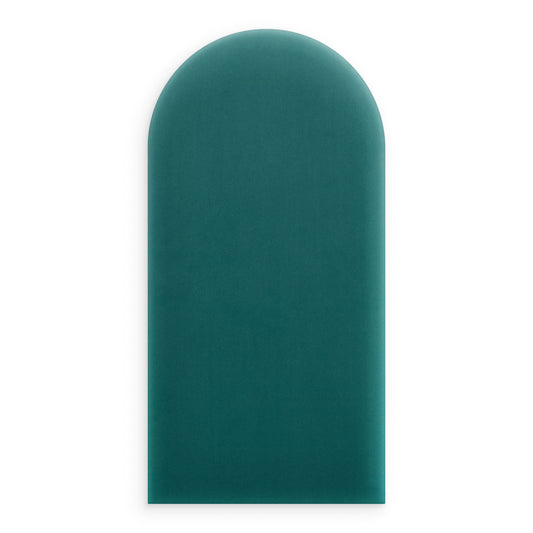 Upholstered Panel Magic Velvet Turquoise 30cm