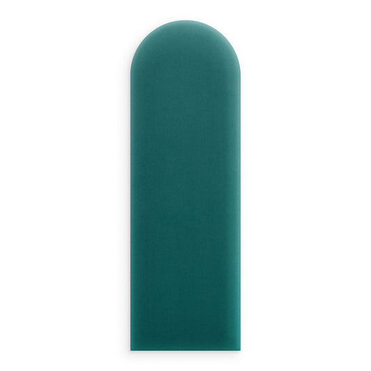 Upholstered Panel Magic Velvet Turquoise 20cm