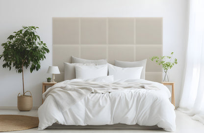 Upholstered Panel Magic Velvet Creamy