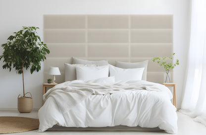 Upholstered Panel Magic Velvet Creamy