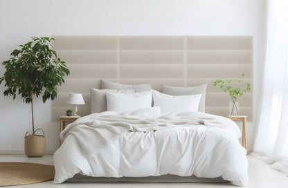 Upholstered Panel Magic Velvet Creamy