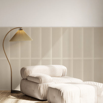 Upholstered Panel Magic Velvet Creamy