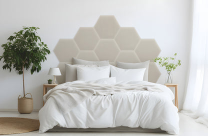 Upholstered Panel Magic Velvet Creamy