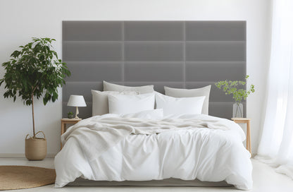Upholstered Panel Magic Velvet Grey