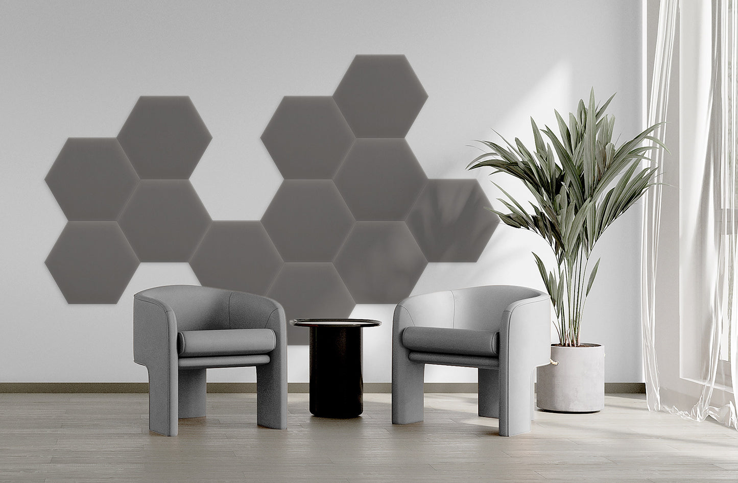 Upholstered Panel Magic Velvet Grey