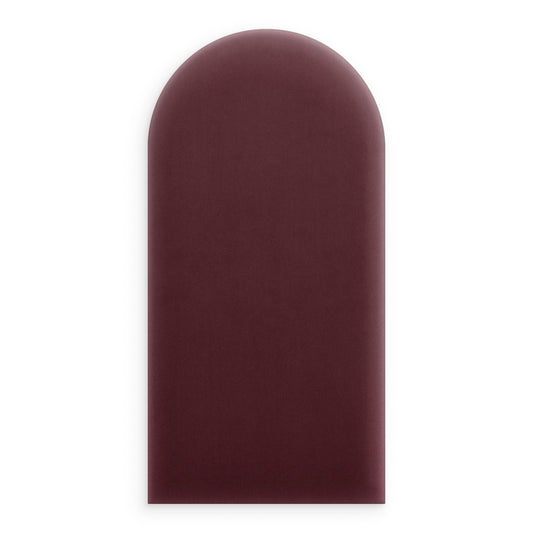 Upholstered Panel Magic Velvet Maroon 30cm